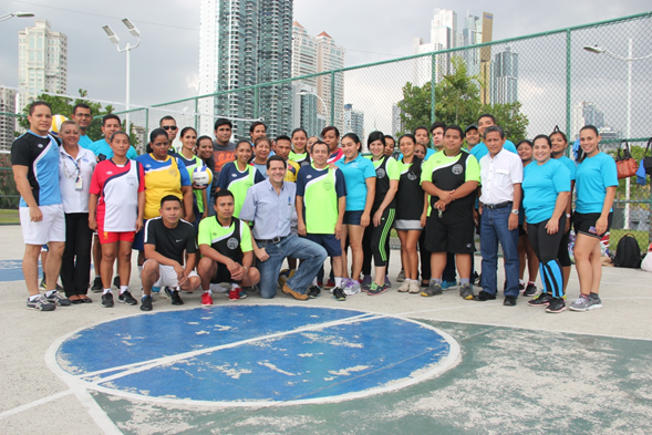Instituto Conmemorativo Gorgas de Estudios de la Salud Inaugura Liga de Voleibol Mixta del ICGES, Copa Gorgas Verano 2015.