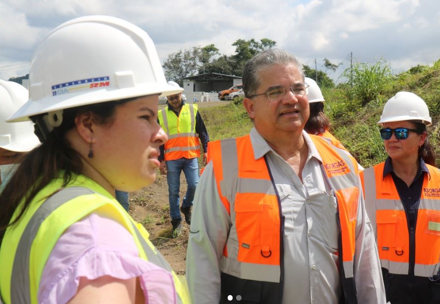 Dr. Nicanor Tercero Obaldía, Director General del ICGES, en el nuevo Campus Gorgas.